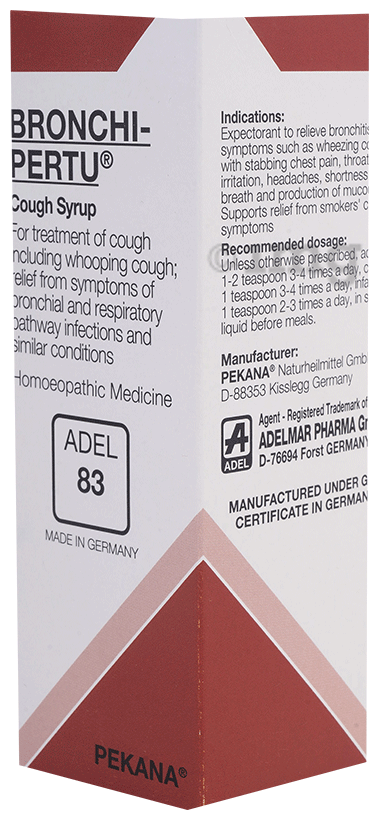 ADEL 83 Bronchi-Pertu Syrup 150ml – view 4