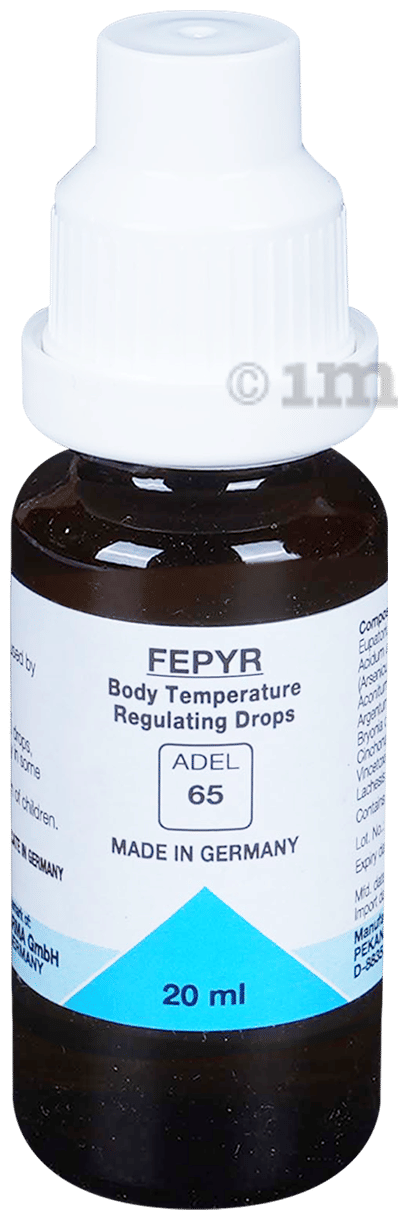 ADEL 65 Fepyr Body Temperature Management Viral Fever Drop 20ml – view 5
