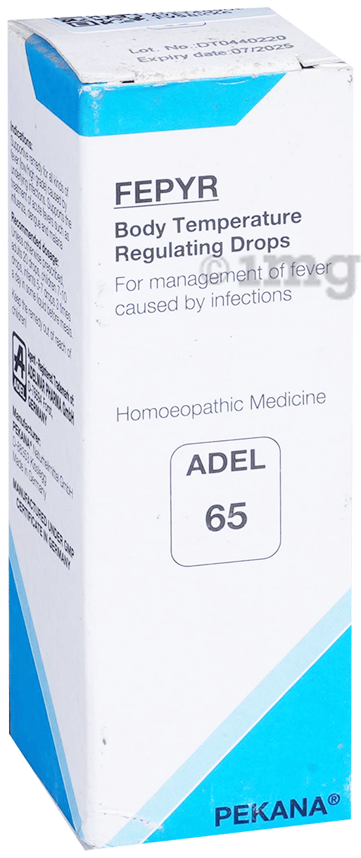 ADEL 65 Fepyr Body Temperature Management Viral Fever Drop 20ml – view 2