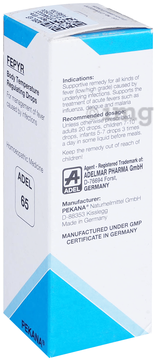 ADEL 65 Fepyr Body Temperature Management Viral Fever Drop 20ml – view 4