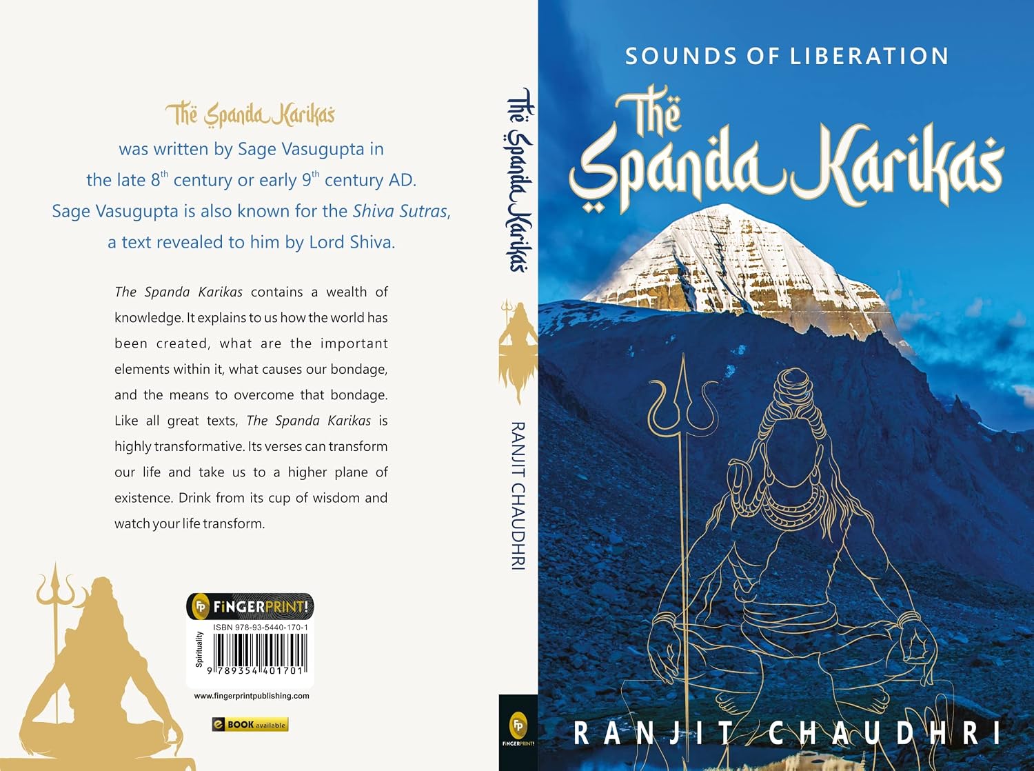 Sounds of Liberation: The Spanda Karikas by Ranjit Chaudhri – view 2