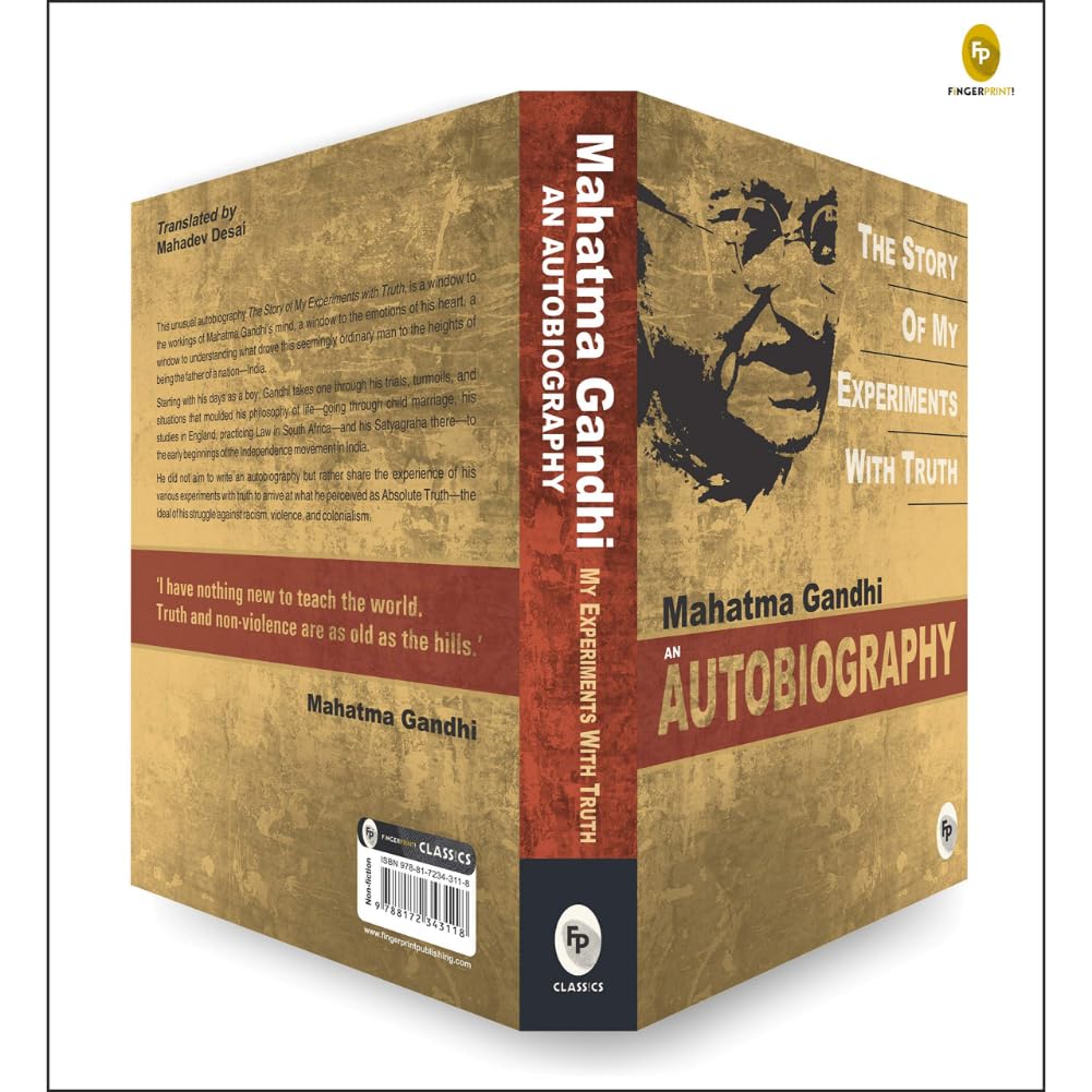 The Story of My Experiments With Truth by Mahatma Gandhi Paperback – view 4