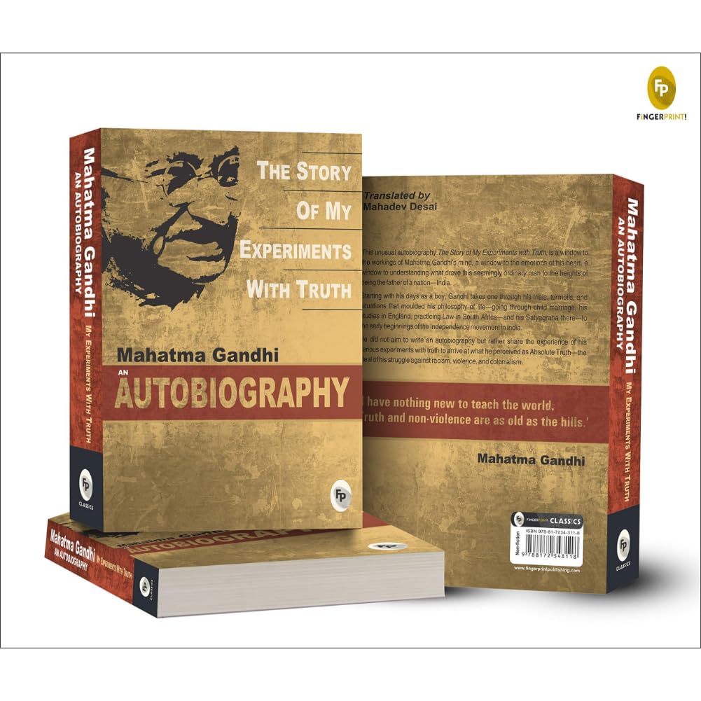 The Story of My Experiments With Truth by Mahatma Gandhi Paperback – view 5