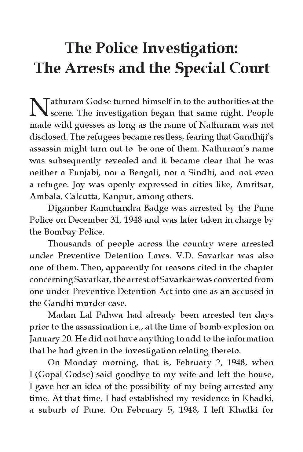Why I Killed Gandhi? English Paperback by Nathuram Godse – view 3