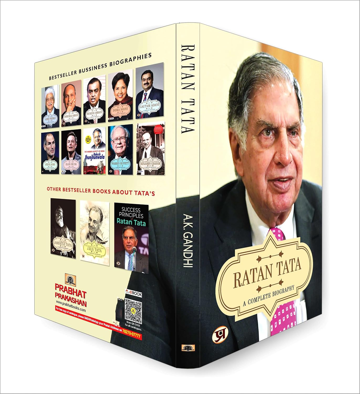 Ratan Tata: Visionary Industrialist Who Built the Tata Empire — Biography by A.K. Gandhi – view 3