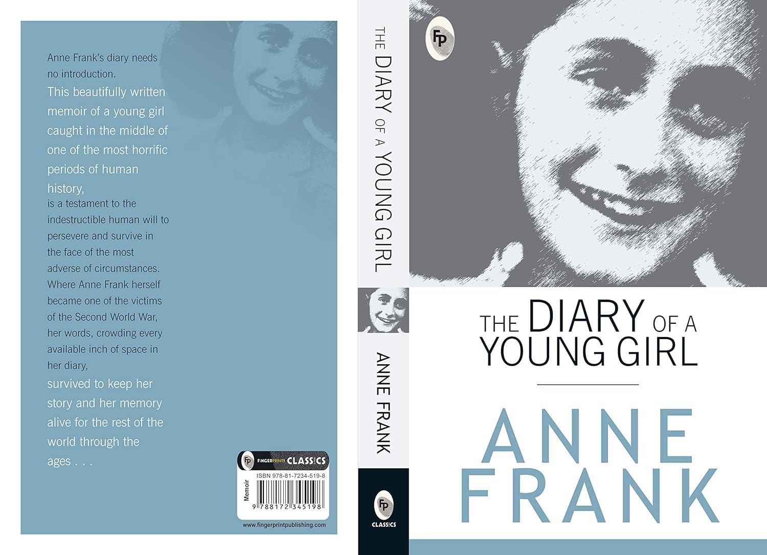 The Diary of a Young Girl by Anne Frank - Paperback – view 3
