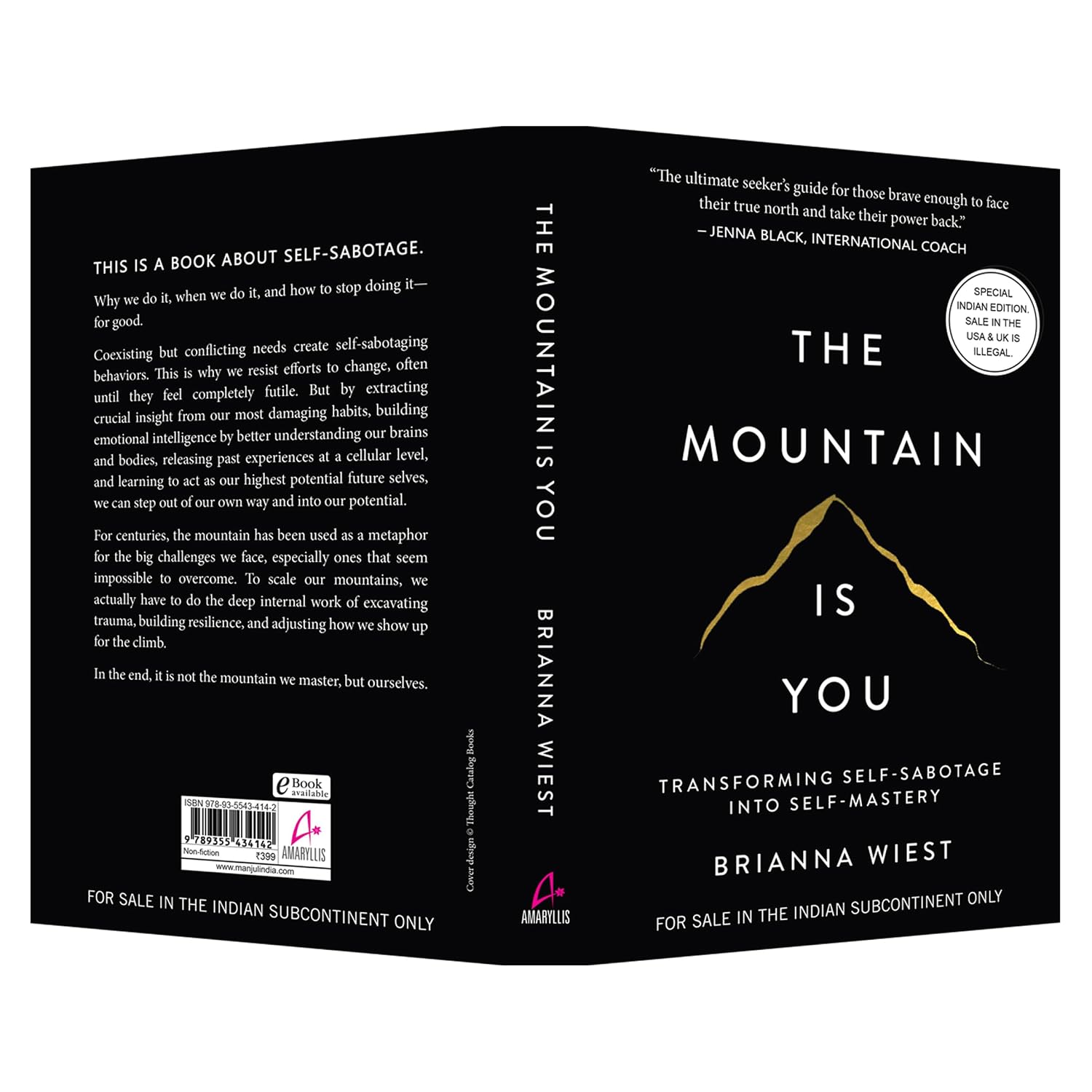 The Mountain Is You by Brianna Wiest Paperback, English – view 4