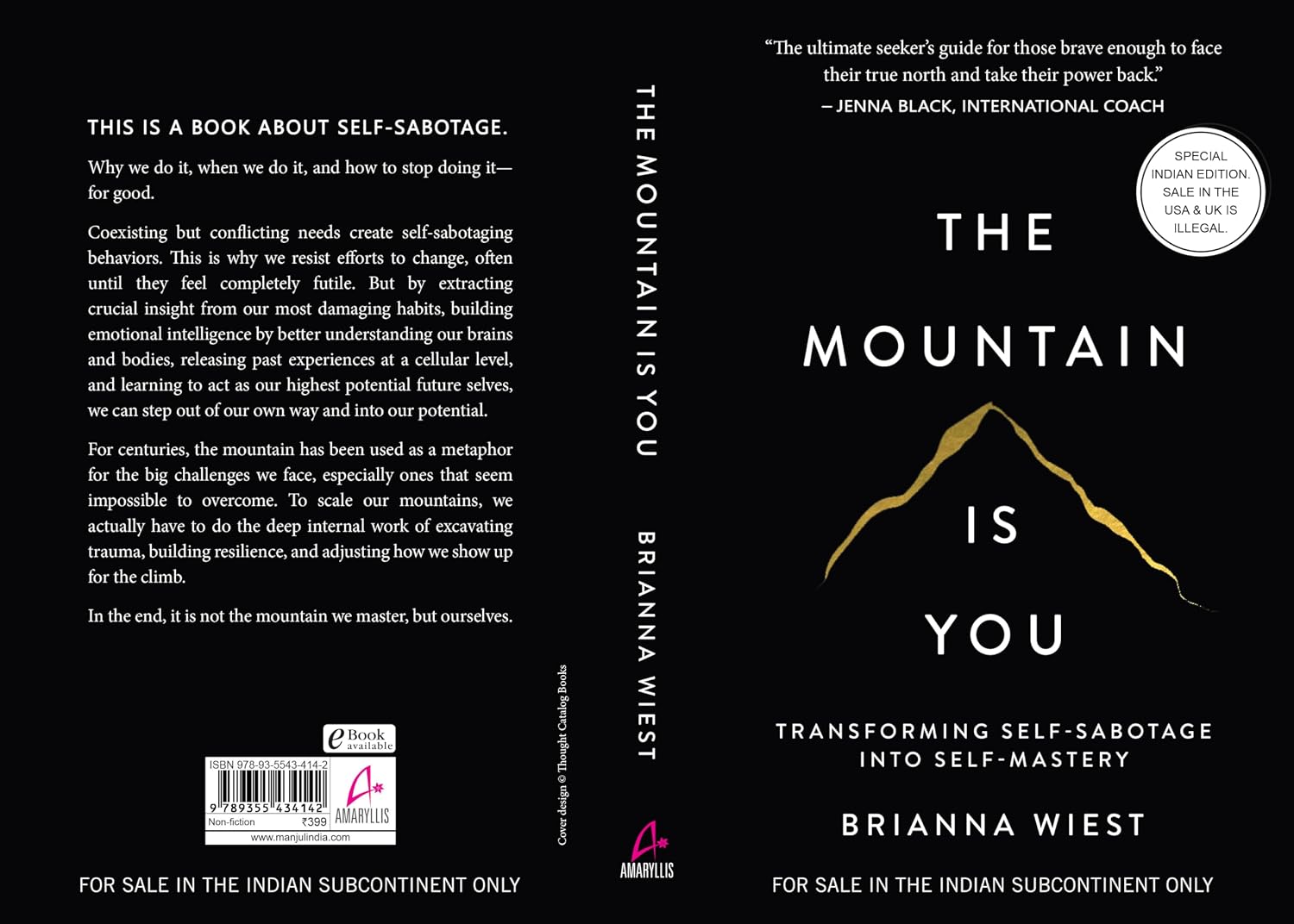 The Mountain Is You by Brianna Wiest Paperback, English – view 7