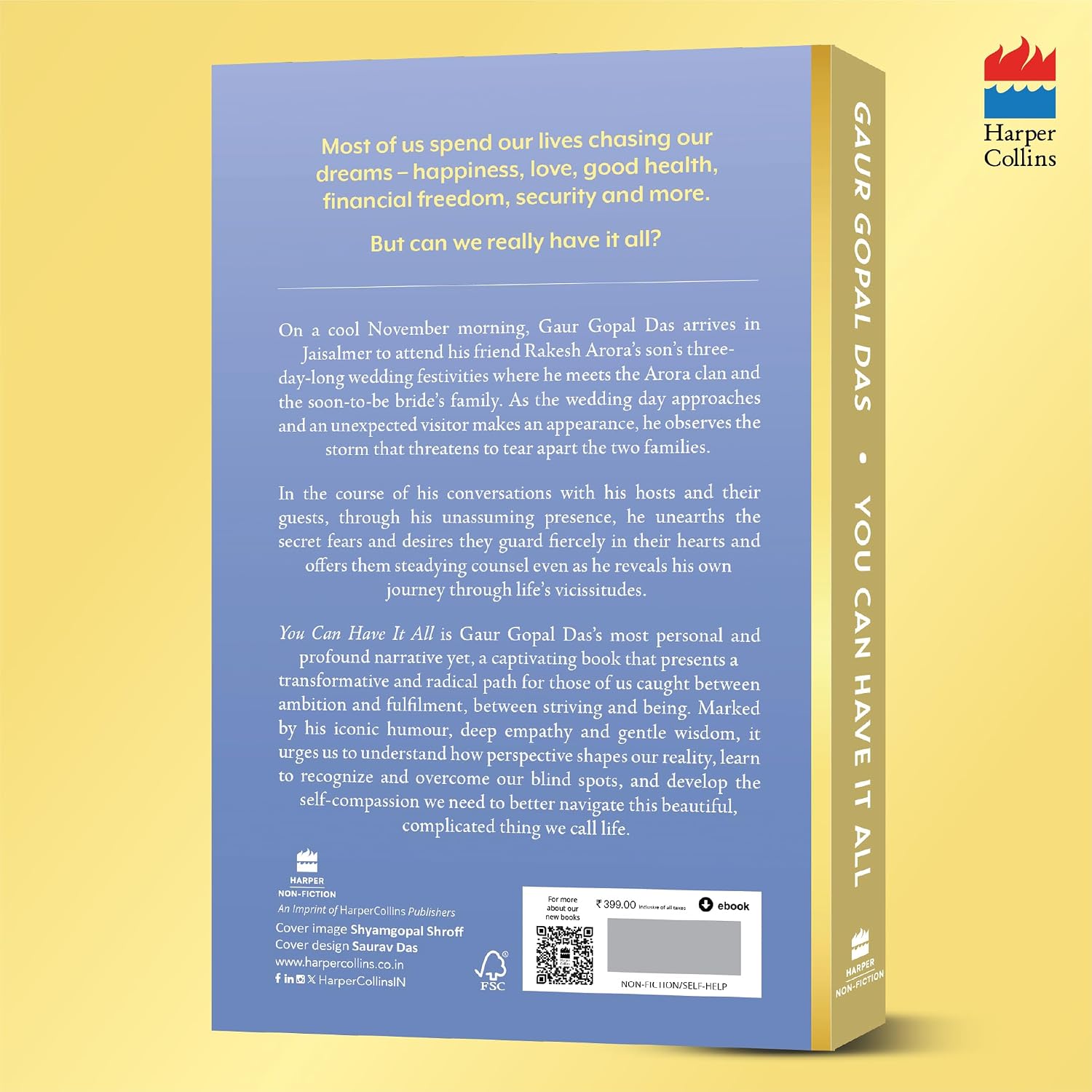 You Can Have It All by Gaur Gopal Das: A Monk’s Guide to Balance, Purpose, Happiness and Inner Peace – view 4