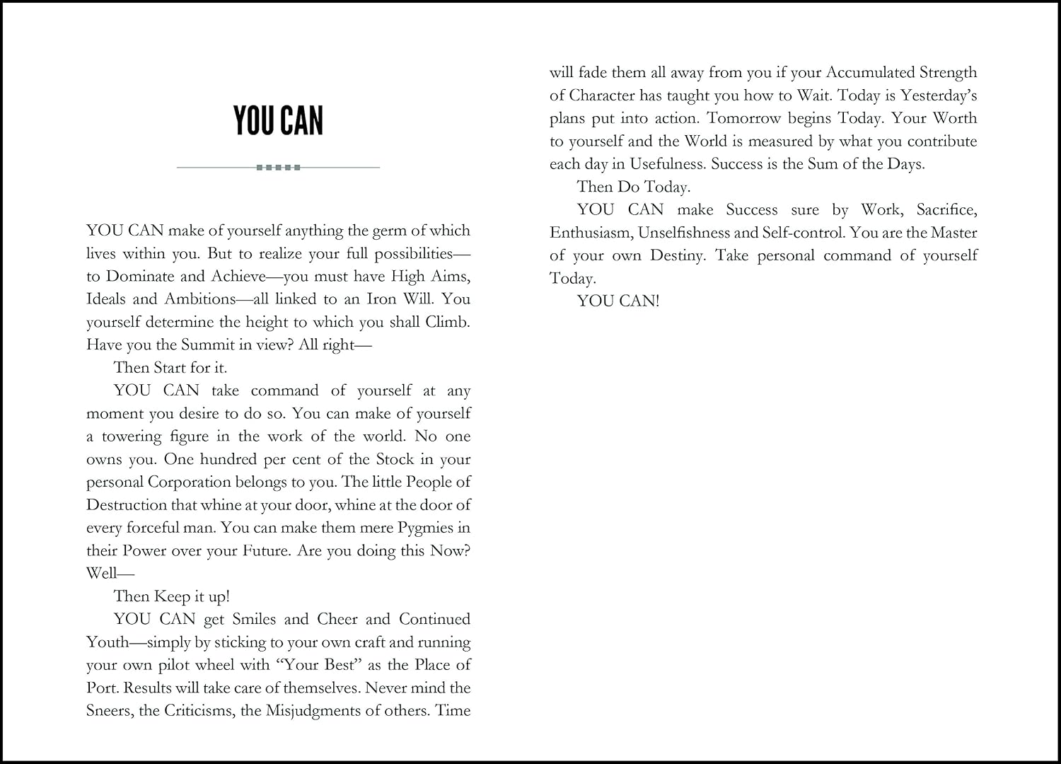 You Can by George Matthew Adams (Paperback) – view 7