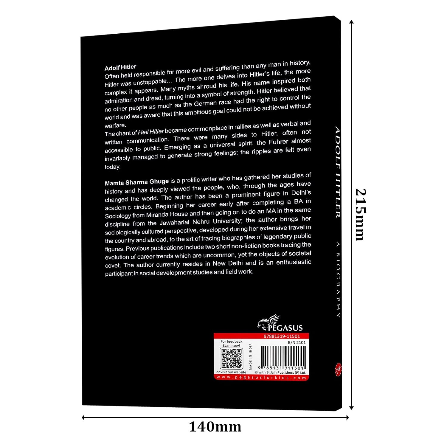 Adolf Hitler: A Biography by Mamta Sharma Ghuge - Paperback – view 2
