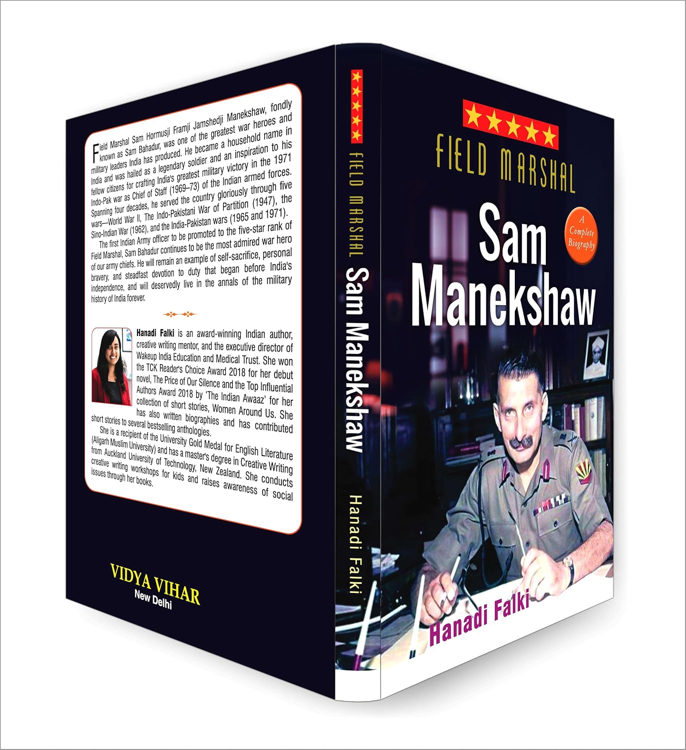 Field Marshal Sam Manekshaw: Sam Bahadur Biography by Hanadi Falki – view 2