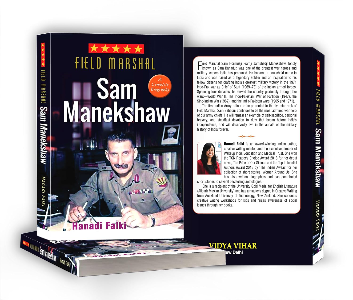 Field Marshal Sam Manekshaw: Sam Bahadur Biography by Hanadi Falki – view 3
