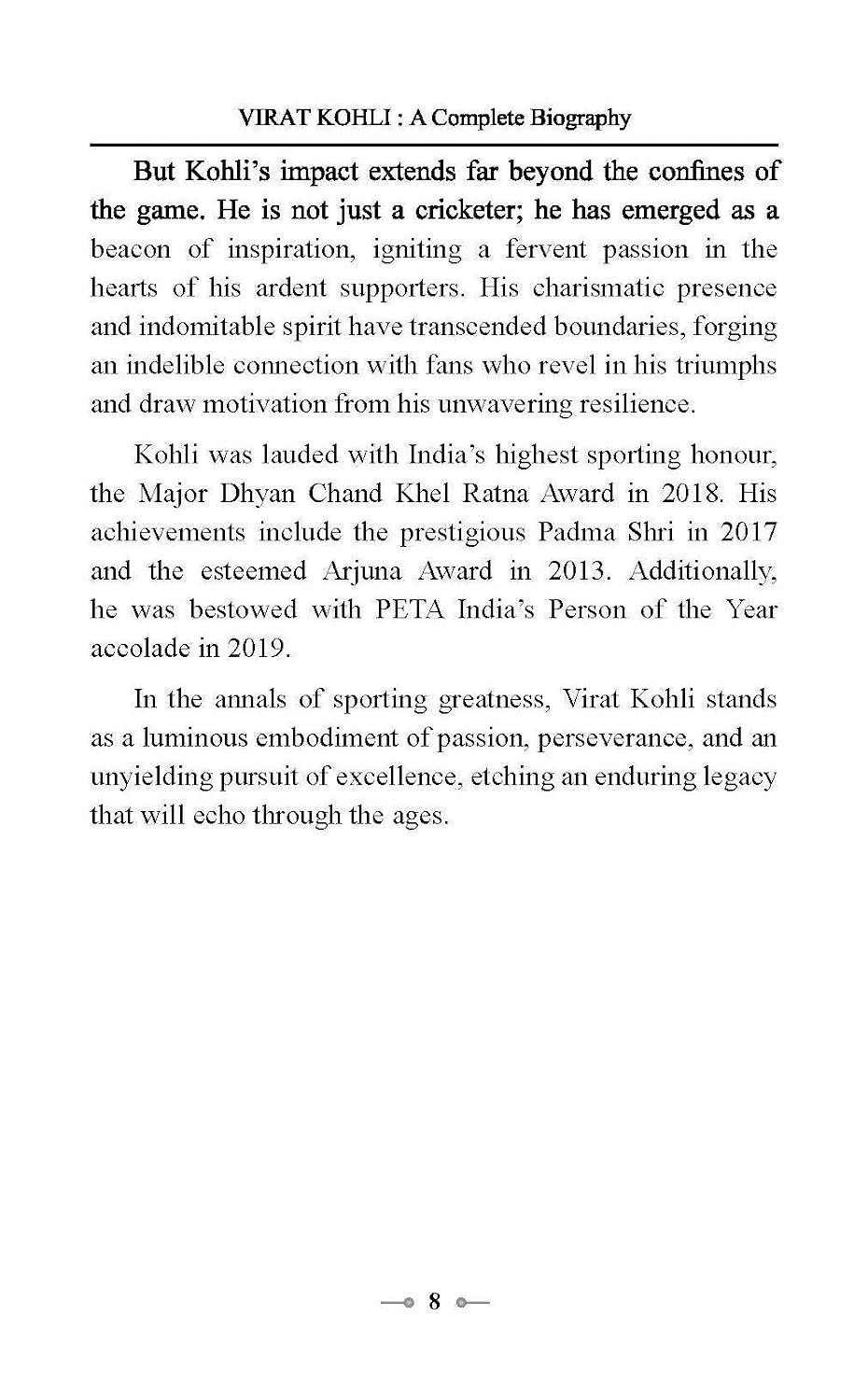 Virat Kohli: A Complete Biography by Pushkar Kumar – view 4