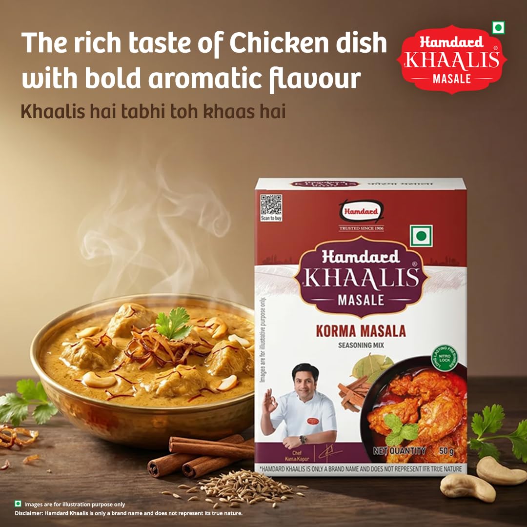 Hamdard Khaalis Korma Masala Ready to Cook 50g – view 6