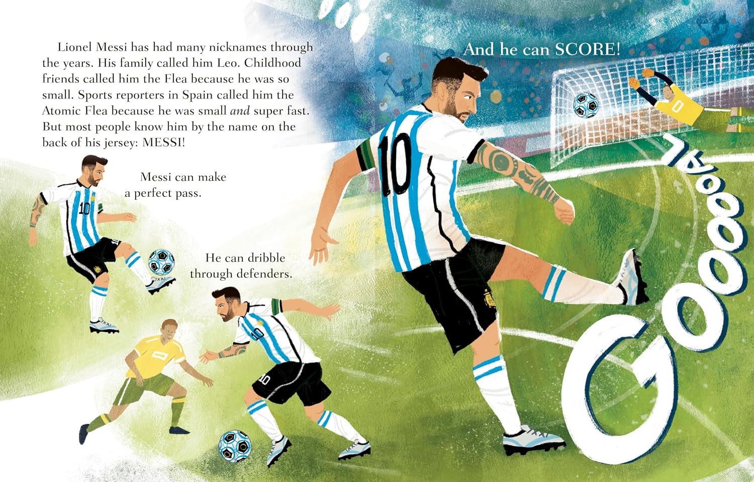 Lionel Messi: A Little Golden Book Biography – view 3