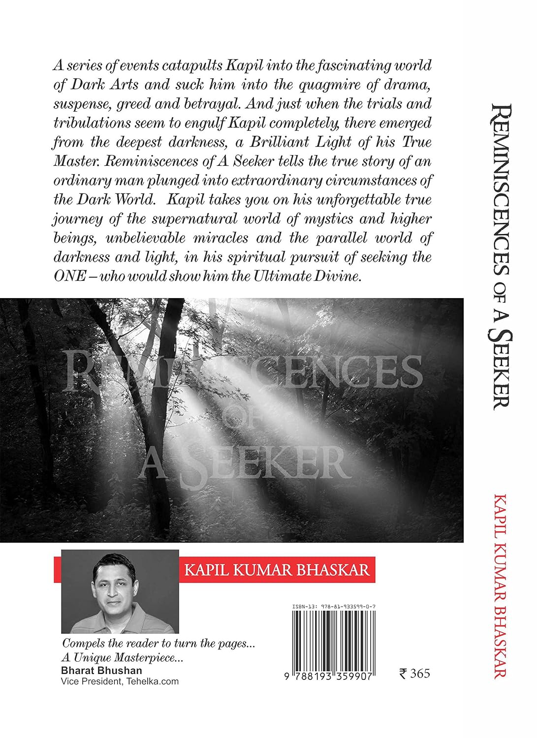 Reminiscences of a Seeker: Dark Face of the White World (True Story) by Kapil Kumar Bhaskar – view 2
