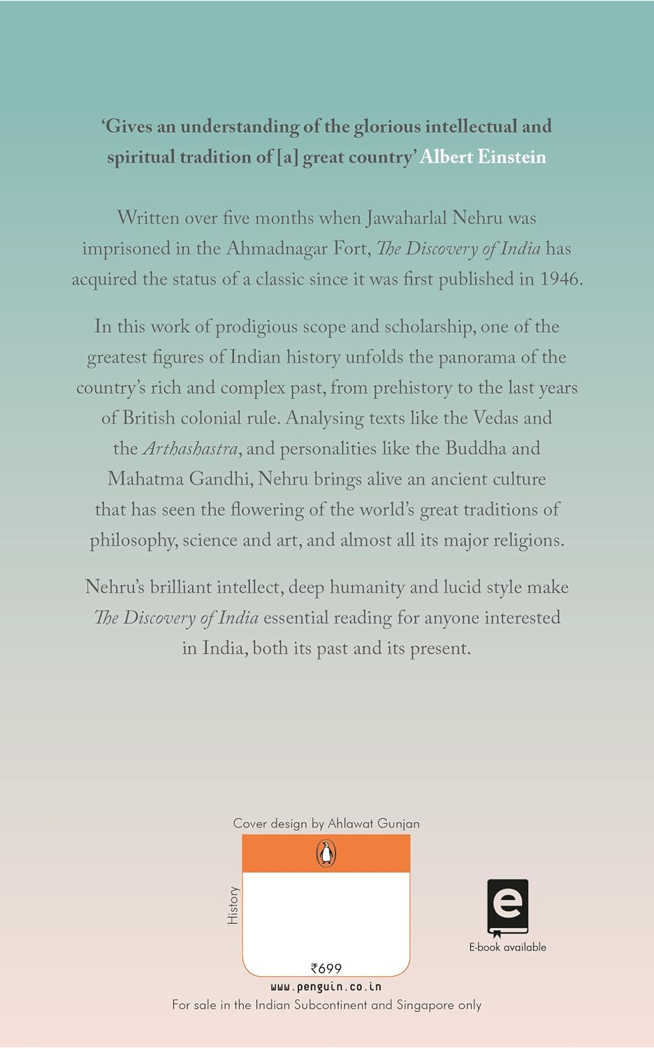 The Discovery of India by Jawaharlal Nehru (Paperback) – view 2
