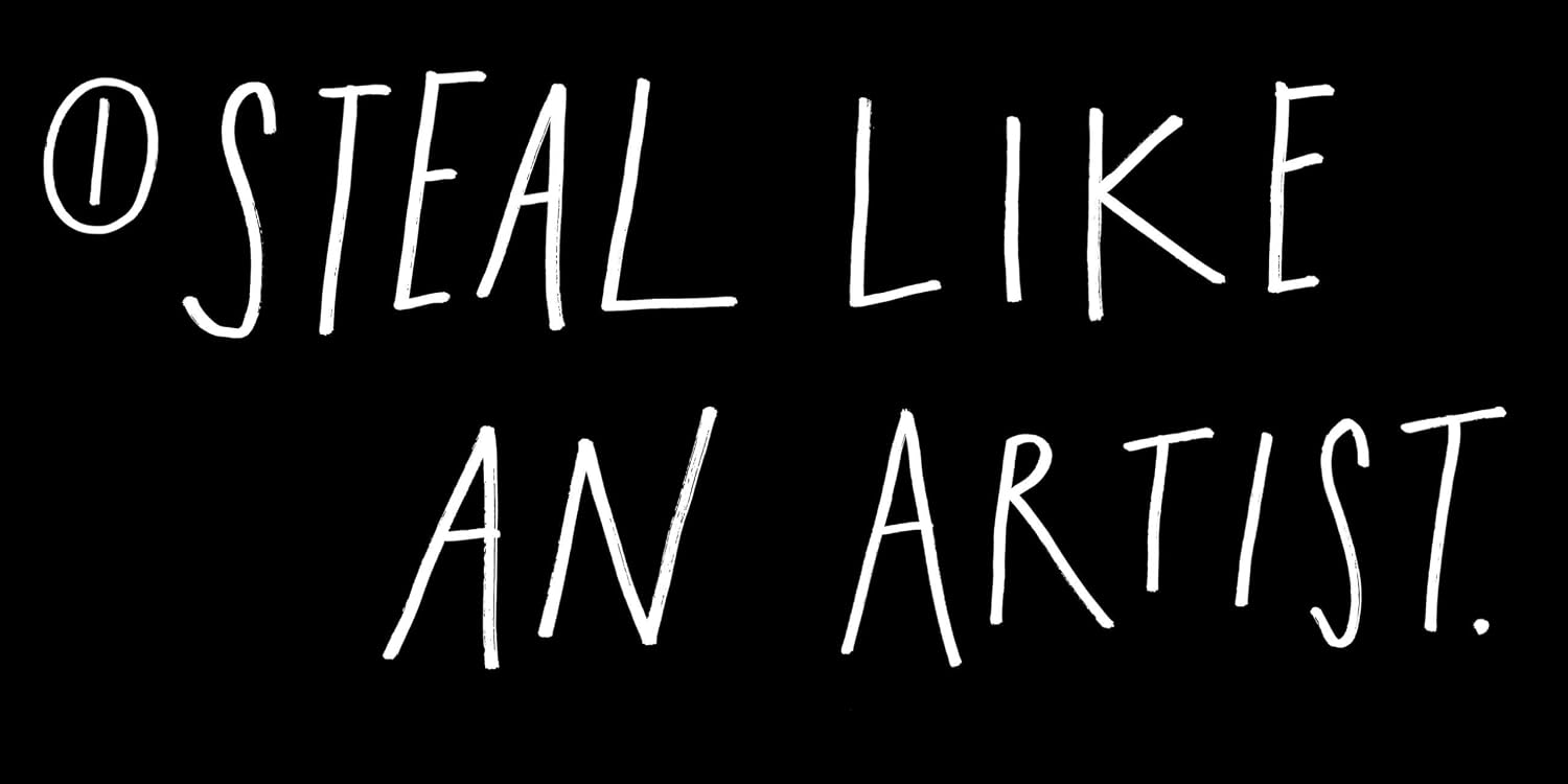 Steal Like an Artist by Austin Kleon Paperback – view 2