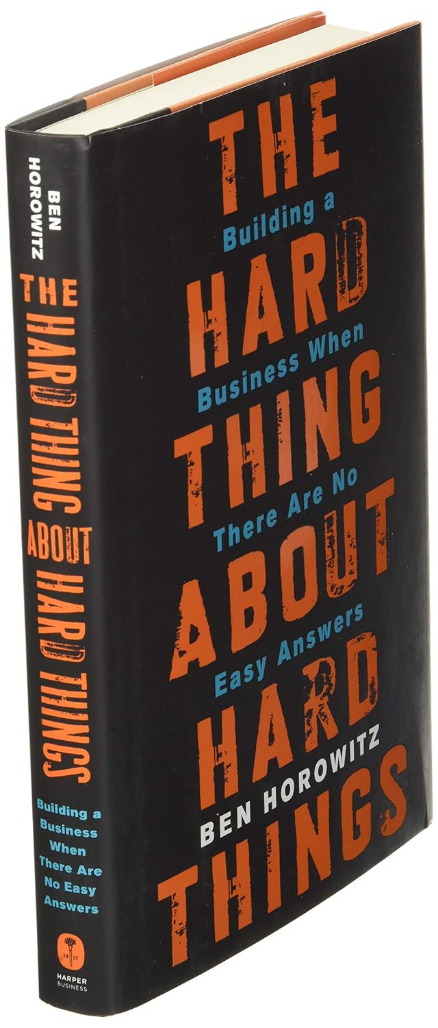 The Hard Thing about Hard Thing by Ben Horowitz, Hardcover – view 3